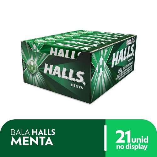 HALLS MENTA 21X28GR