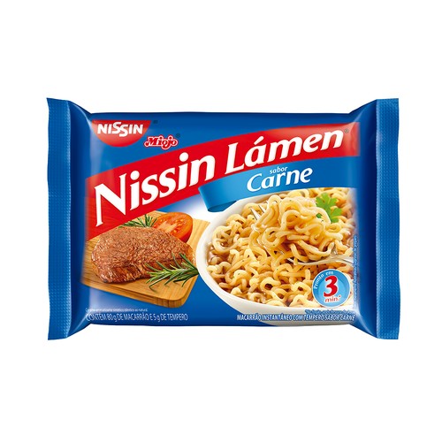 MACARRAO INST. NISSIN MIOJO CARNE 50X85GR