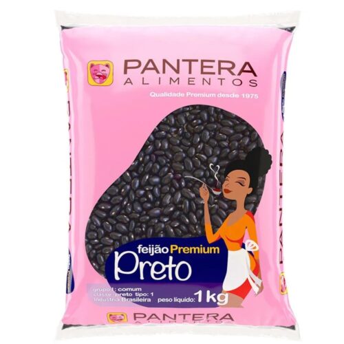 FEIJAO PRETO PANTERA 5X1KG